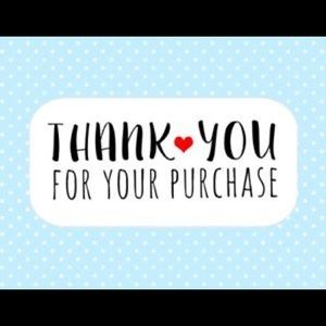 Thank you customers for your purchase!